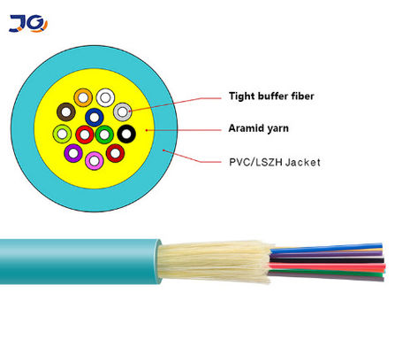 12 Core GJFJH GJFJV Distribution Fiber Optic Cable