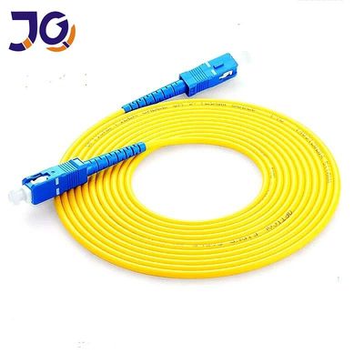 SC/SC Fiber Optic Patch Cord Single Multi mode Fiber για FTTH 1m 2m 5m 10m