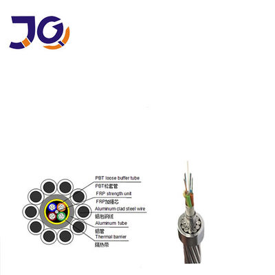 Επικυρωμένο SDOC καλώδιο οπτικών ινών καλωδίων OPGW κραμάτων Alumilum