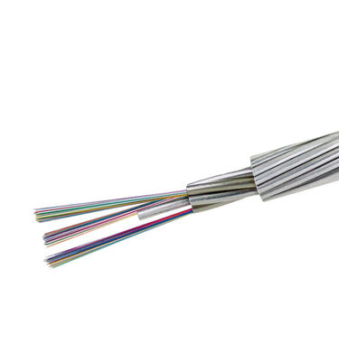 24 48 72 πυρήνας OPGW 500kv 24 οπτικών ινών καλώδιο