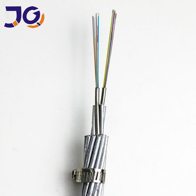 OPGW Optical Power Ground Wire 24 48 Core for Power Transmission Line Overhead Lightning Protection