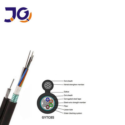 Ανταγωνιστική τιμή Αυτοεφοδιασμένη αέρα GYTC8S GYXTC8Y GYXTC8S 12 24 48 96 144 Κεντρικό υπερυψωμένο καλώδιο οπτικών ινών