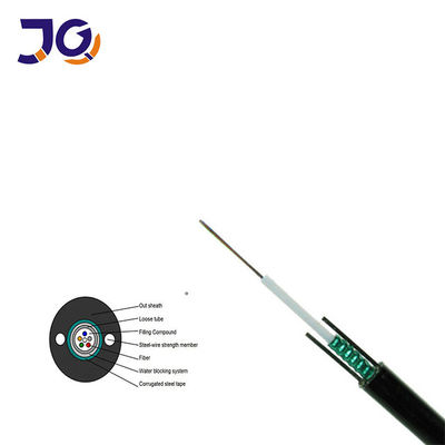 GYXTW Οπτικό καλώδιο Καλής ποιότητας G652D θωρακισμένο 12 πυρήνες οπτικό καλώδιο ινών