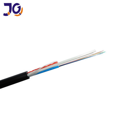 12 Core ASU Fiber Optic Cable FRP Strength Member 120M Span