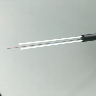 24 το καλώδιο FTTX κεντρικό FOC GYFXTY Uni οπτικών ινών πυρήνων G652D FTTH χαλαρώνει το σωλήνα