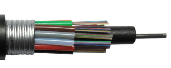 G652D θωρακισμένο οπτικό καλώδιο αγωγών αντι τρωκτικών το υπαίθριο προσάραξε το χαλαρό σωλήνα