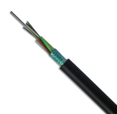 Ενιαίος τρόπος 96 ταινιών αργιλίου υπαίθριο καλώδιο οπτικών ινών πυρήνων GYTA