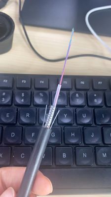 12 / ενιαίος τρόπος υπαίθριο θωρακισμένο GYXTW G657A οπτικών καλωδίων ινών 16/24 πυρήνας