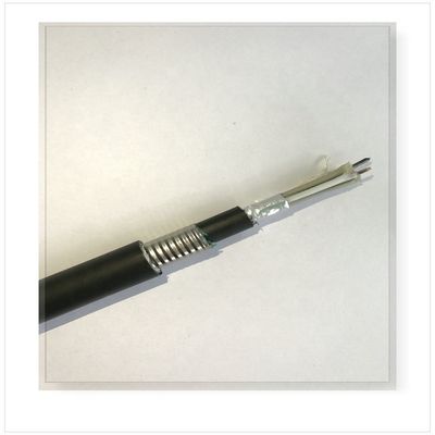 Θωρακισμένος αγωγός 24 καλωδίων GYTS ινών καλώδιο οπτικής ίνας 48 96 144 288 πυρήνων