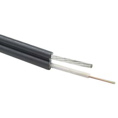 48 προσαραγμένο πυρήνας σχήμα 8 χαλύβδινων συρμάτων σακάκι PE καλωδίων ινών