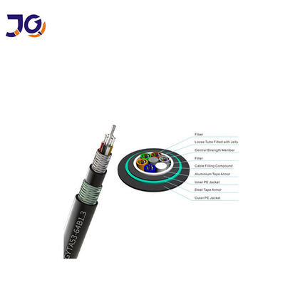 Ενιαίο υπόγειο καλώδιο οπτικών ινών αντι τρωκτικών νημάτων γυαλιού