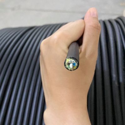 Υπερυψωμένο διπλό καλώδιο οπτικών ινών σακακιών ADSS με στο σακάκι