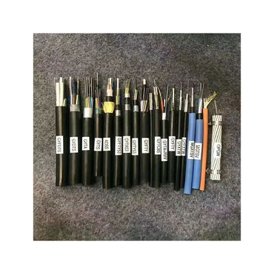 Εναέριος ενιαίος τρόπος 48 καλώδιο οπτικών ινών πυρήνων GYTA