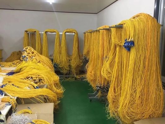 Singlemode 3m μονοκατευθυντικό πολλαπλάσιο χρώμα σκοινιού μπαλωμάτων οπτικών ινών