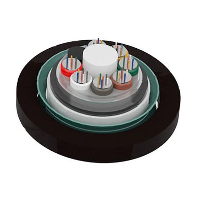 Άμεσο θαμμένο διπλό καλώδιο θηκών 96 πυρήνων GYFTA53