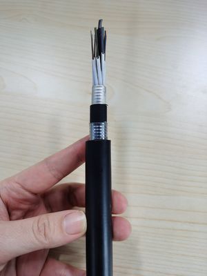 Ο ενιαίος τρόπος G652d 196 πυρήνων έθαψε την υπόγεια διπλή θήκη καλωδίων οπτικών ινών