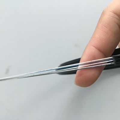 4 ενιαίο καλώδιο πτώσης οπτικών ινών τρόπου G657 FTTH πυρήνων