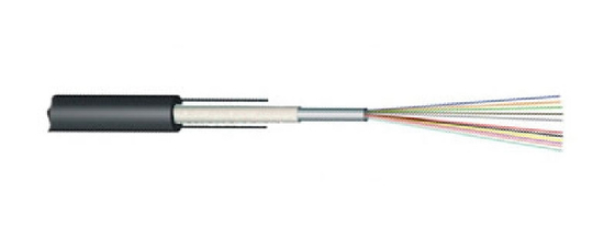 Οπτικό καλώδιο ινών Ftth τρόπου GYXTW εναέριο υπερυψωμένο ενιαίο υπαίθριο