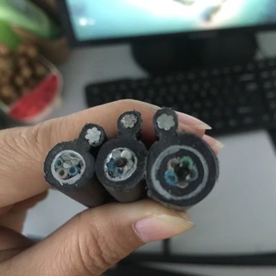 G652 σχήμα 8 μόνο καλώδιο Optica ινών υποστήριξης 16 πυρήνων