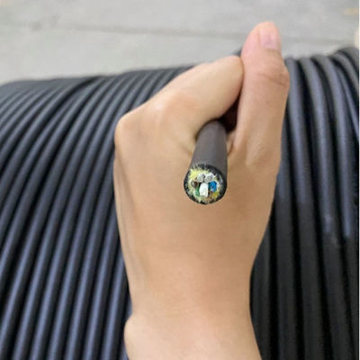 Εναέριο καλώδιο 48 οπτικών ινών G652d αυτοφερόμενο υπαίθριο ADSS πυρήνας