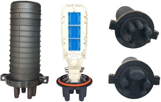 Θολωτό Αδιάβροχο IP68 Κλείστρο Σύνδεσης Οπτικών Ινών Τιμή Πλαστικό 1 Είσοδος 4 Έξοδοι