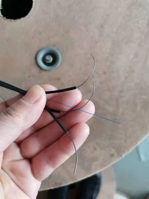 Δικτύωσης FTTH οπτικοί πτώσης πυρήνες τρόπου G657a 1/2/4 καλωδίων ενιαίοι