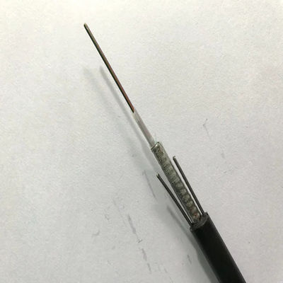 12 / ενιαίος τρόπος υπαίθριο θωρακισμένο GYXTW G657A οπτικών καλωδίων ινών 16/24 πυρήνας